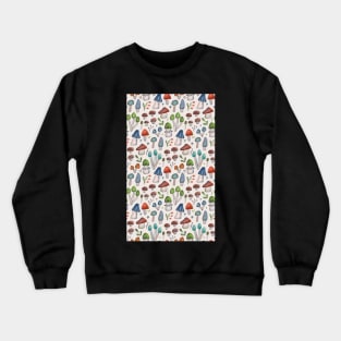 Watercolor mushrooms Crewneck Sweatshirt